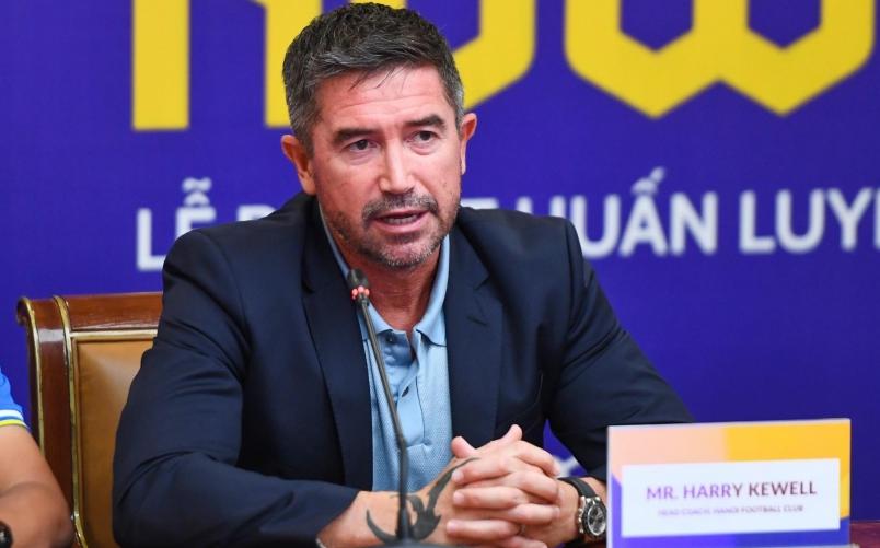 Harry Kewell không ngại áp lực tại Hà Nội