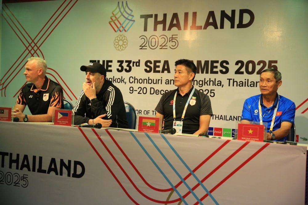 Họp báo SEA Games 33: Tuyên bố đanh thép của HLV Mai Đức Chung