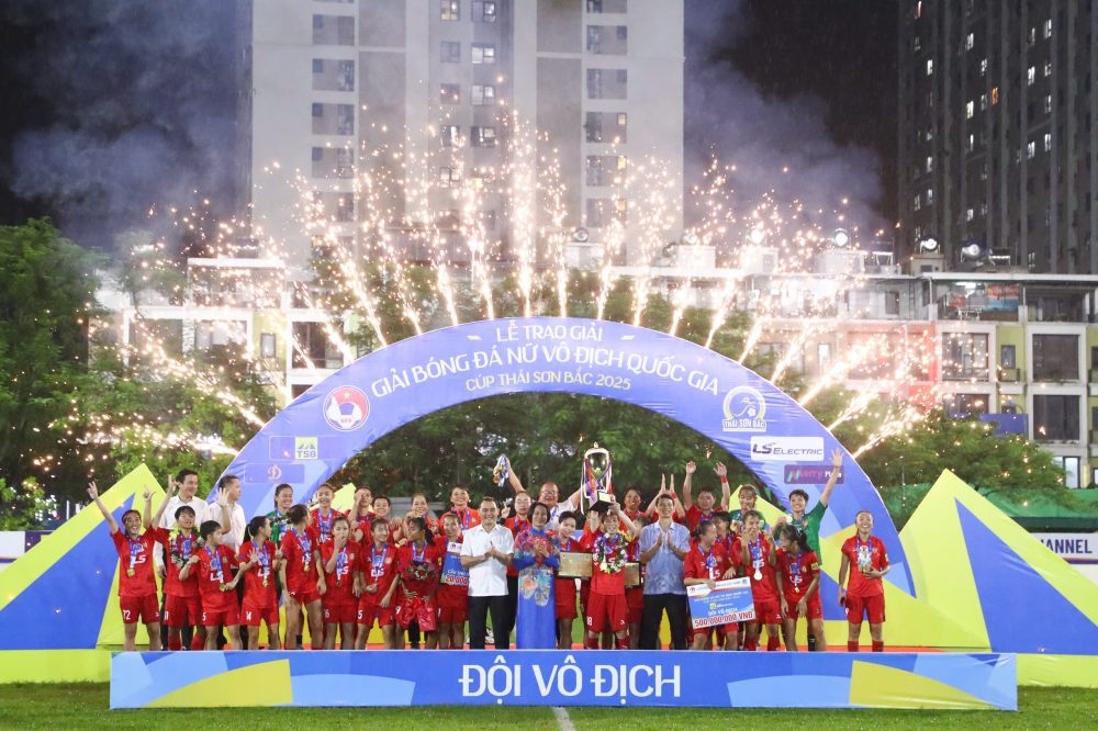 TP.HCM I vô địch giải nữ VĐQG lần thứ 14, nối dài kỷ lục thống trị bóng đá Việt Nam