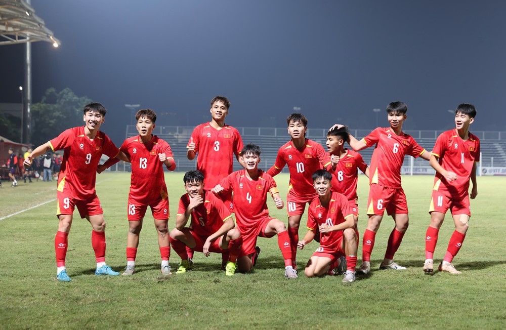 U17 Việt Nam hạ Hong Kong bằng siêu phẩm, nối dài mạch toàn thắng tại vòng loại châu Á
