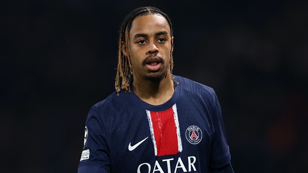 Arsenal nhắm sao PSG Bradley Barcola giá 100 triệu euro