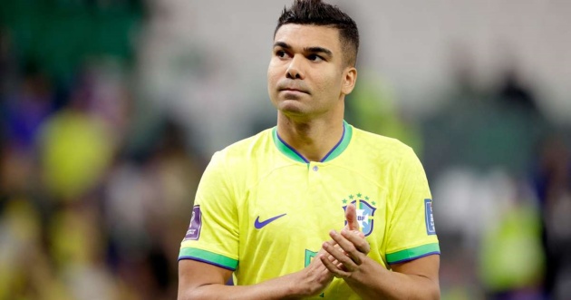 Casemiro khiến MU mỉm cười