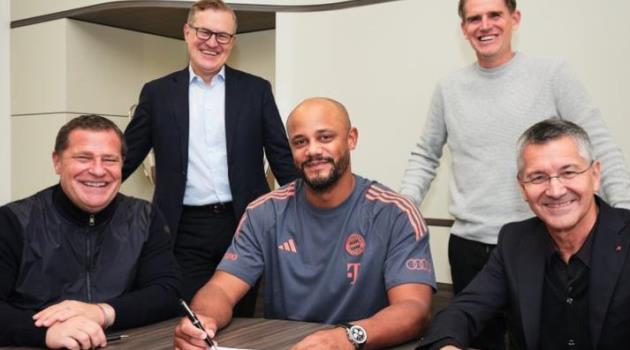 CHÍNH THỨC! Vincent Kompany gia hạn hợp đồng với Bayern đến năm 2029