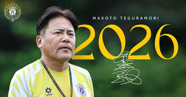 CLB Hà Nội gia hạn hợp đồng với HLV Nhật Bản