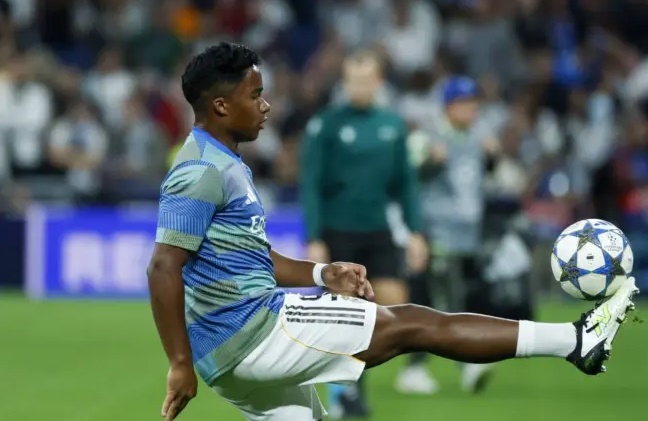 Điều kiện để Endrick rời Real trong tháng 1