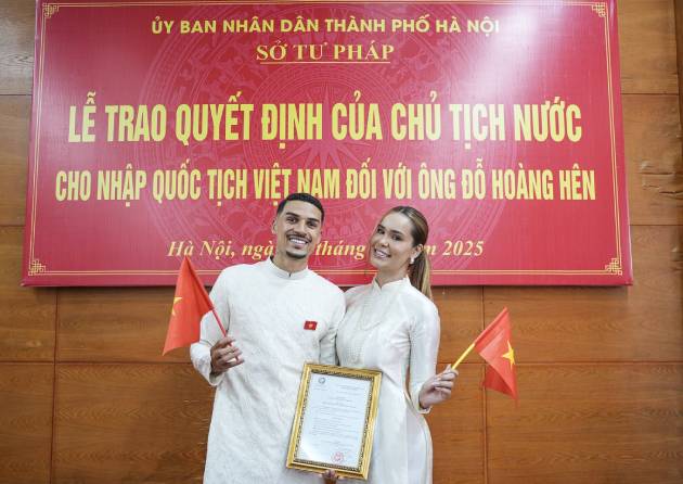 Đỗ Hoàng Hên trải lòng khi chính thức có quốc tịch Việt Nam