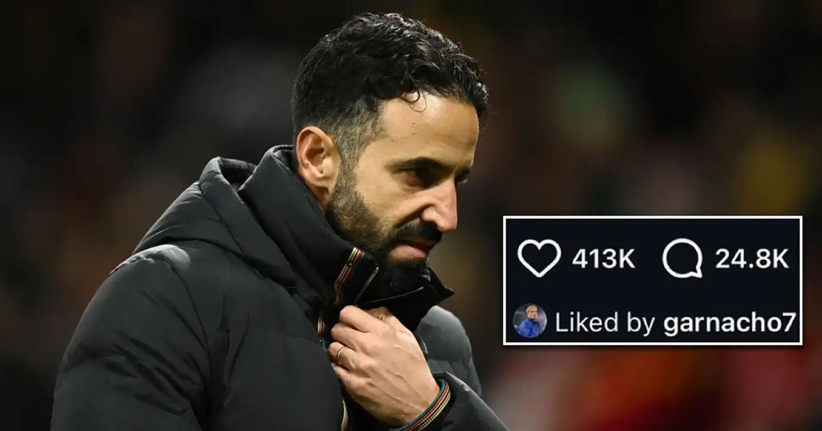 Garnacho có động thái mỉa mai ngày Amorim bị sa thải