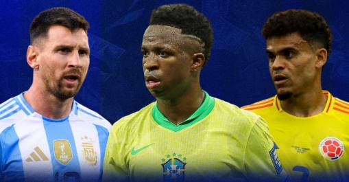 Giá trị kỷ lục của các ngôi sao Nam Mỹ: Vinicius vượt Messi, Diaz góp mặt