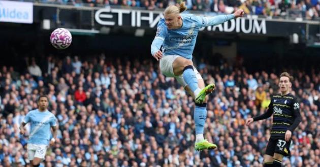 Haaland gần chạm mốc 100 bàn, tiếp tục đua tranh kỷ lục của Shearer