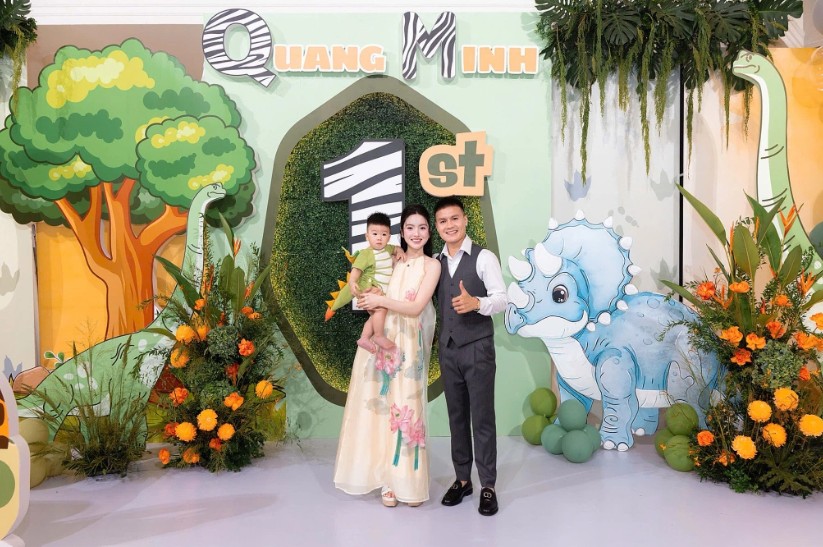 Hành động ý nghĩa của Quang Hải nhân dịp sinh nhật con trai