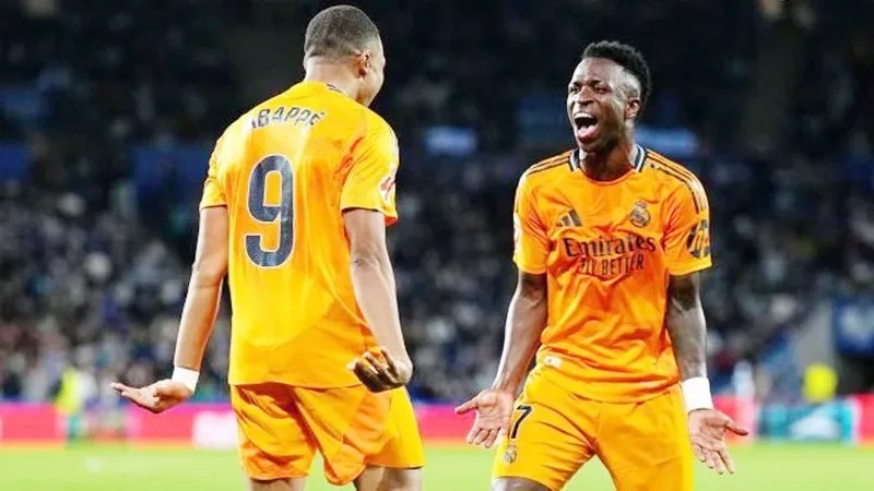 Huyền thoại Juve nêu lý do thích Vinicius hơn Mbappe