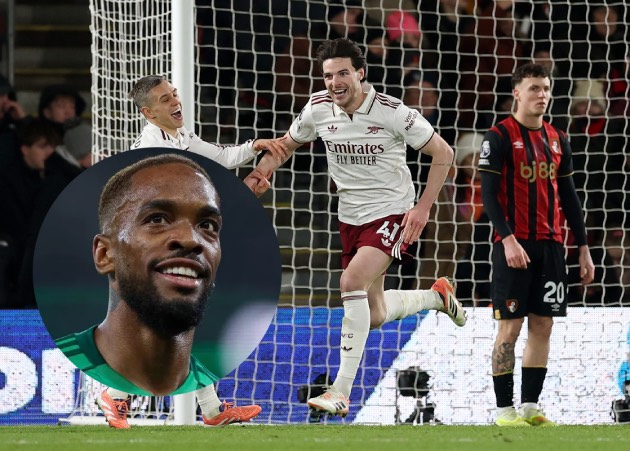 Ivan Toney khuyên Arteta đưa Rice lên đá tiền đạo