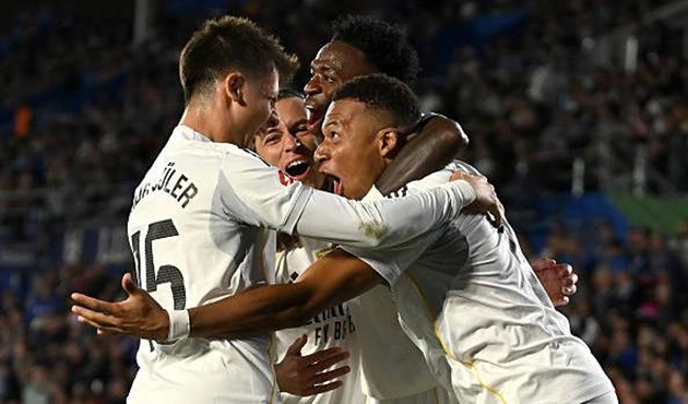 Mbappe sắm vai người hùng, Real nhọc nhằn đánh bại Getafe