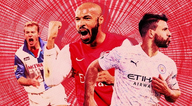 Những cầu thủ đạt 100 bàn thắng nhanh nhất Ngoại hạng Anh