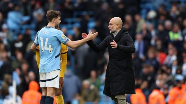 Nico Gonzalez giữ vị trí vững chắc trong kế hoạch của Guardiola