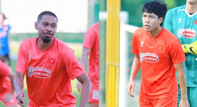 Pendant Quang Vinh đá chính ngay lần đầu lên ĐT Việt Nam