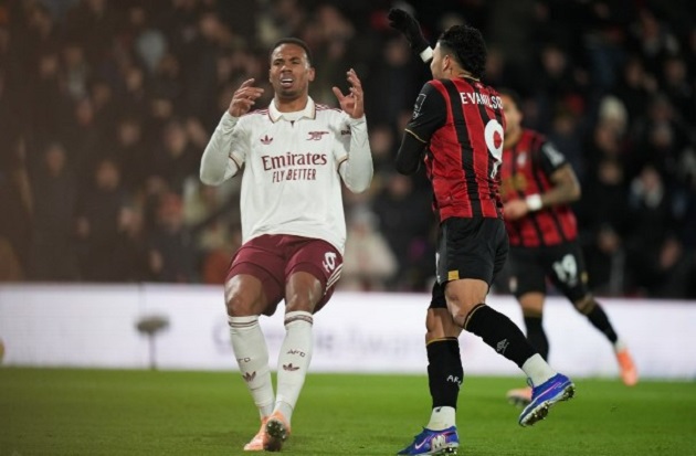 Rice lập cú đúp, Arsenal thắng ngược Bournemouth 3-2