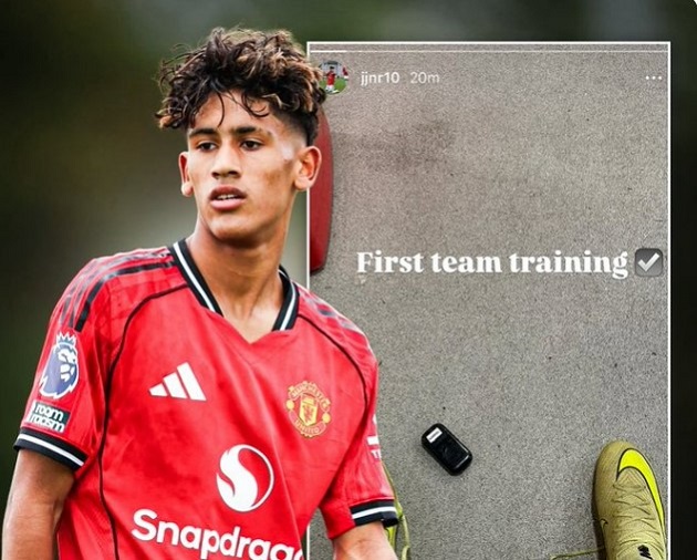 Ruben Amorim trao cơ hội cho sao mai 15 tuổi