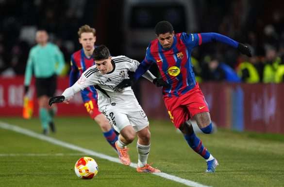 Rashford sánh ngang Lamine Yamal sau trận thắng Albacete